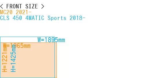 #MC20 2021- + CLS 450 4MATIC Sports 2018-